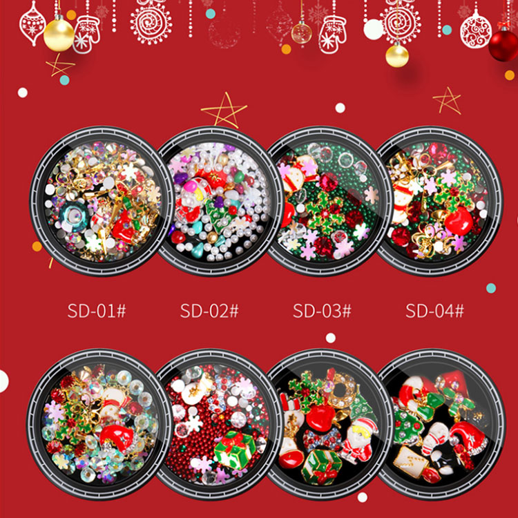 Christmas Nail Art Decoration